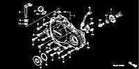 Carter moteur cot embrayage